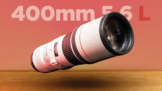 Canon EF 400mm F/5.6 L Prime lens Review /// Are Old Lenses any Good?