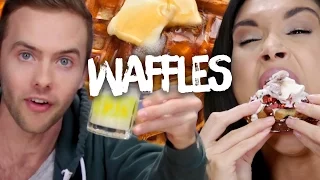 5 Delectable Waffle Creations (Cheat Day)