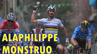 TIRRENO ADRIATICO ALAPHILIPE DERROTA A VAN AERT Y A VAN DER POEL.