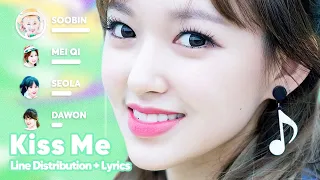 WJSN - KISS ME (Line Distribution + Lyrics Karaoke) PATREON REQUESTED