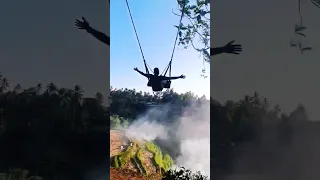 Bali swing, indonesia #baliswing #viral #travel #ubud#nature #shorts #trendingshorts