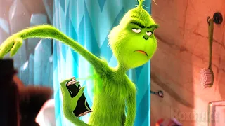 La divertida rutina matutina del Grinch