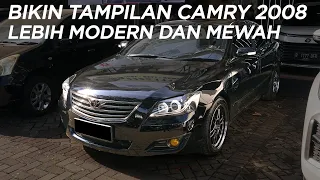 RESTORASI MODIFIKASI CAMRY TERMEWAH 3.5 Q V6 JADI BARU LAGI DAN LEBIH MEWAH