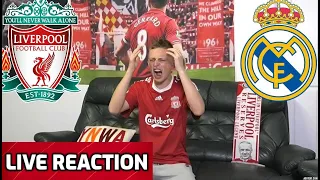 LIVERPOOL 2-5 REAL MADRID LIVE REACTION!