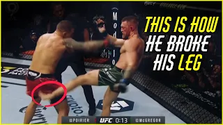 The kick that broke Conor Mcgregor’s leg | Road to 1000 subscribers