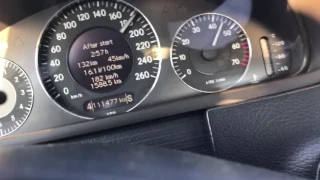 W209 Mercedes Clk 500 Amg 80-230 acceleration