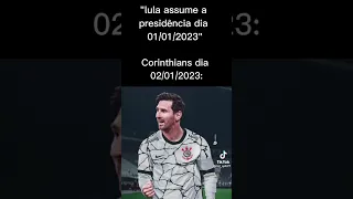 o Corinthians no dia 2/01/23