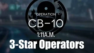 Arknights - Code of Brawl - CB-10 Guide using 3-Star Operators!