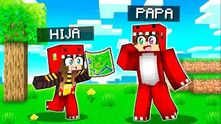 LA HIJA de RAPTORGAMER JUEGA MINECRAFT ❤️🫣  MINECRAFT Raptorgamer