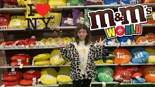 ОГРОМНЫЙ МАГАЗИН КОНФЕТ M&M’s в Нью-Йорке 🇺🇸 M&M’s Store in New York USA ЖИЗНЬ УКРАИНЦЕВ в Америке