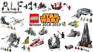 Lego Star Wars 2019 Compilation of all Winter Sets 2018-2019