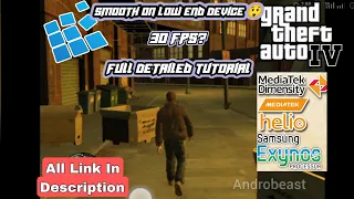 How To Play GTA IV Smoothly on Any Mali Mediatek Device Using Exagear X11 Emulator
