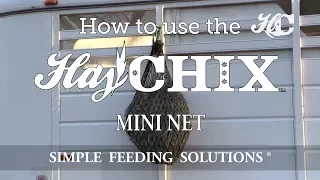 How to use the Hay Chix Cinch Net Mini