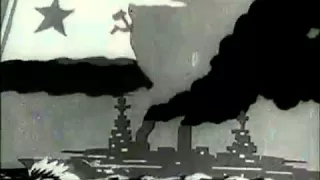 Мультфильм Победный маршрут 1939 г. Cartoon Victorious Destination 1939