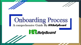 Onboarding Process - Employee Onboarding Process for new hire