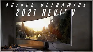 SAMSUNG CRG9 2021 REVIEW | 49inch Ultrawide Monitor