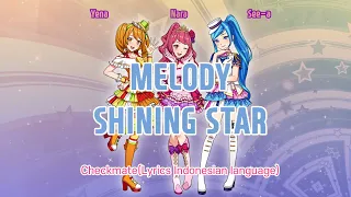 Melody(SMROOKIES) - ShiningStar (Lyrics Indonesian language)