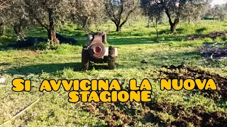 ho FRESATO la TERRA in vista DELLA nuova STAGIONE....