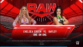 WWE Raw| Queen of The Ring First Round WWE2K24