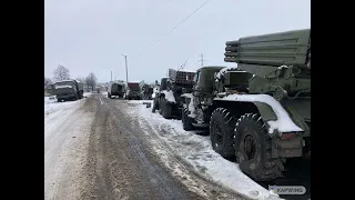 Кинутые Российские БМ-21 "Град" ( "Z" на боку одного из них) Вдоль Дорог (Только Фото) | Ukraine War