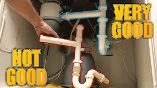 How to Fix a Dishwasher/Sink that ISN'T Draining