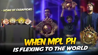 WHEN MPL PH is CASUALLY FLEXING TO THE WORLD! GOOSEBUMPS 🤯🏆