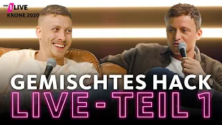 Gemischtes Hack LIVE: Teil 1 mit Felix Lobrecht und Tommi Schmitt | 1LIVE Krone 2020