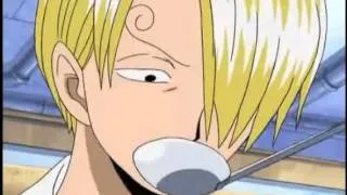 One Piece Sanji Making Food at Marine base