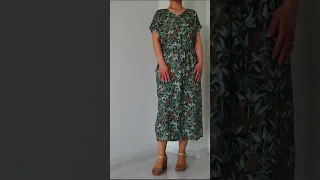Charming Retro Boho Dress | Tuğba İşler #shorts