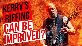 Kerry King's riffing any good? Reaction from a guitar teacher.