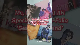 Me, Myself, and JIN - Special 8 Photo-folio (Sea of JIN Island) Unboxing | Daebak Studios #shorts