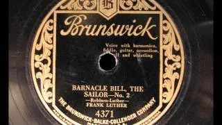 BARNACLE BILL THE SAILOR No 2 by Frank Luther 1929