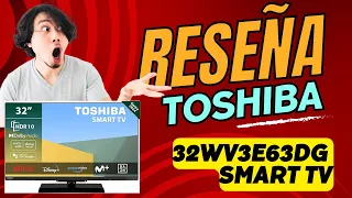 Reseña del TOSHIBA 32WV3E63DG Smart TV de 32" con Resolución HD HDR10 #amazon #electronic