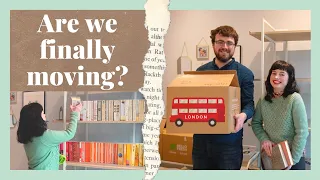 Pack up all my books with me 📚  Why we’re leaving London & my chaotic book buying habits