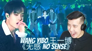 [REACTION] 🇨🇳 王一博  Wang Yibo《无感 No Sense》 at Yuehua Family Concert