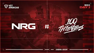 NRG vs 100T - VCT Americas Stage 1 - W5D1 - Map 1