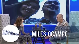 TWBA: Miles Ocampo talks about her closeness to John Lloyd Cruz