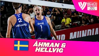 Why are the Swedens SO DOMINANT? 🥇🇸🇪 | Åhman/Hellvig | Road to GOLD | #beachprotour