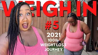 WEIGHT LOSS with INTERMITTENT FASTING | 5 Week Results Weigh In Day + 15 Minute Workout CHALLENGE