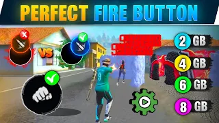 Best fire button size in free fire 😱 || Headshot fire button size & position in tamil