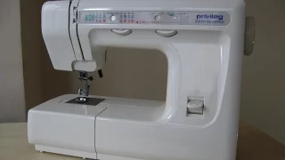 Privileg Super Nutzstich 1408 Nähmaschine Sewing machine Швейная машина test