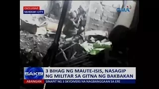 Saksi: 3 bihag ng Maute-ISIS, nasagip ng militar sa gitna ng bakbakan