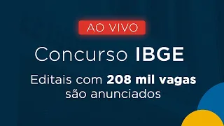 Concurso IBGE 2020: anúncio de edital com 208 mil vagas