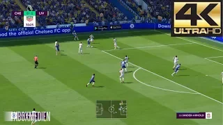 FIFA 19 4K 60 FPS Amazing Realism LIVE Broadcast Camera Chelsea vs Liverpool