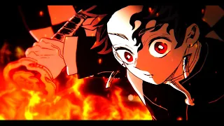 Tanjiro and Giyu V Akaza  |  Demon Slayer Manga Animation