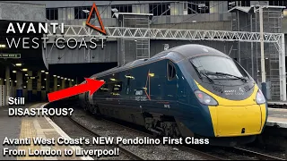 I Tried Avanti West Coast's NEW First Class From London to Liverpool - Have They Improved?