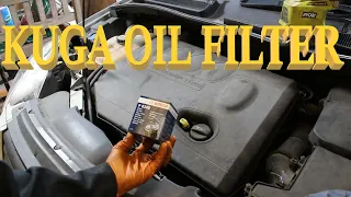 How To: FORD KUGA Oil Filter | 2.0 TDCi