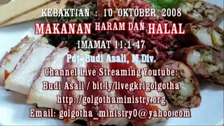 IMAMAT 11:1-47 - MAKANAN HARAM DAN HALAL