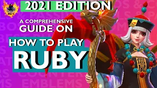 How to use Ruby || Ruby Best Build 2021 || Mobile Legends
