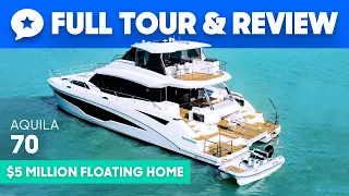 Aquila 70 Yacht Tour & Review | YachtBuyer